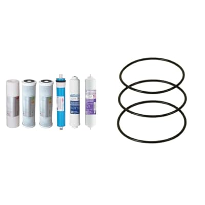 APEC Water Systems FILTER-MAX-PH Water Filter Replacement & Replacement ORing for ROES-50 3.5" OD Reverse Osmosis Water Filter Housings, O-Ring (3 pcs O-Ring-Set-B)