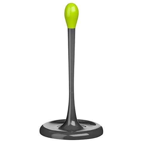 Premier Kitchen Roll Holder in Grey/Lime Green Cover