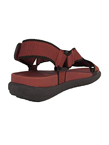 FitFlop Mens Sling II Webbing Sandal Shoes, Raw Clay Mix, US 133