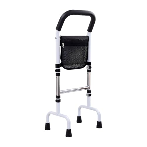 Zimoer Ayuda para la Movilidad de Personas Mayores, Soporte de Ayuda para Levantarse de la Cama, Altura Ajustable, Ayuda para la Movilidad en el Hogar, Cama, Inodoro, Sofá