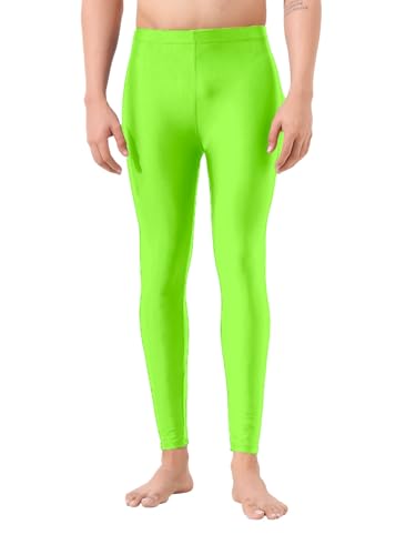 Image of LYCOT Men's Polyester Compression Full Pant /Tights /Legging for Gym Fitness, Running, Cycling, Yoga Fit Multi Sports, Cricket, Football, Badminton, & Other Outdoor Wear
