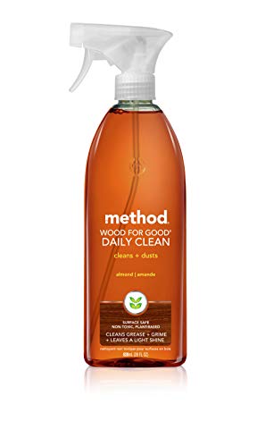 Image of Method Daily Wood Cleaner, Almond, 28 Ounce, 2 pack, Packaging May Vary