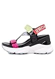 Logos. Michael Kors Sandalias para Mujer Maddox con Cuña Modelo 43R2MXFS1D Color Multicolor. (numeric_37)