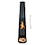 Sunnydaze 59" H Steel Outdoor Chiminea Fire Pit with Built-in Log Holder - Metal Fireplace with Chimney - Includes Poker