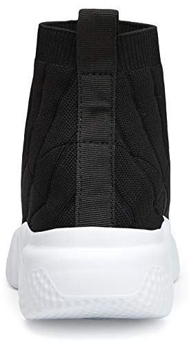 Image of Santiro Men's Running Shoes Breathable Knit Slip On Sneakers