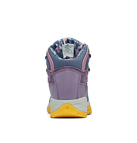 Columbia Newton Ridge Plus Tênis feminino impermeável para caminhada noturna no deserto, Íris noturn