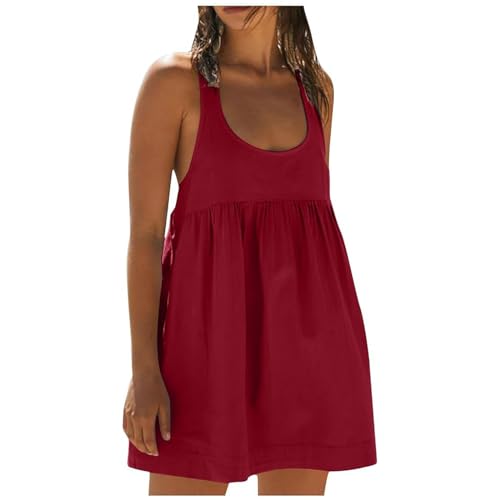 Robe tennis femme anti-frottement avec short et col arrondi pour un confort estival total