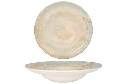 Bonna Plato de pasta - Luz - Porcelana - 27 cm (450cc) - juego de 2