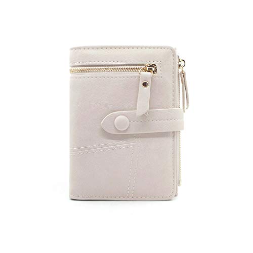 Billetera para Mujer Párrafo Corto New Girl Heart ins Tarjeta de Cambio Simple Wrap Wallet (Color : A, Tamaño : 5.5 * 3.9 Inches) Cover