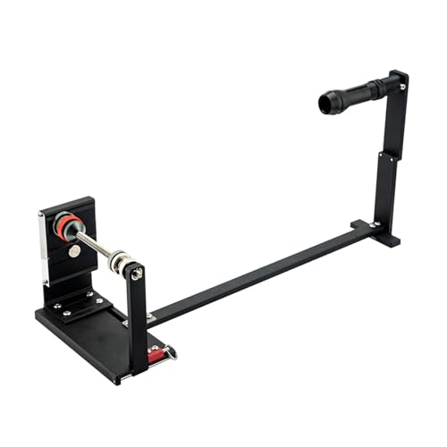 Manual Fishing Line Spooler Winder, All Metal Spincast Fishing Reel,