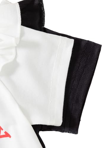 Toddlers Girls Ruffle Short-Sleeve Fruit Graphic T-Shirts Kids Tee Tops Crewneck Outifit Clothes for Girls3