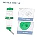 Toyvian 2pcs Automatic Pet Water Bottle for Rabbits and Chinchillas Flow Leak Design Durable Easy to Hang for Animal Cages