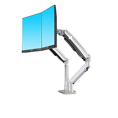 Support de moniteur double F195A pour soulager les cervicales et aligner deux grands écrans PC - 2