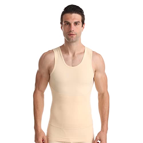 Chemise de compression homme pour aplatir le ventre et corriger la posture
