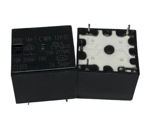 Relé 899B-1AH-FC 12VDC de 4 pines para control de circuitos