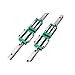 Produktbild GSZCCZS Lineare Schienen 2PCS HGR15 HGR20 HGR25 HGR30 GUED Raider Square 4PCS HGH/HGW Wagenrutschen (Farbe: 2 Schienen 4 Hgw30cc, Größe: 800 mm)