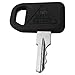 MUNTICO AM131841 10pcs Ignition Keys Replacement for JD Models Riding Mowers AMT600, AMT622, AMT626, All Material Transporters, Replaces AM101600, AM102439, M76975, M73153, TCA24616