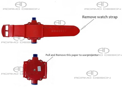 Image of Acnos Brand- Digital 24 Images Projector 7 Character Watch for Kids Boys Rubber Material Watch Diwali Gift Birthday Return Gift Best Digital Toy Watch for Boy's Girl's