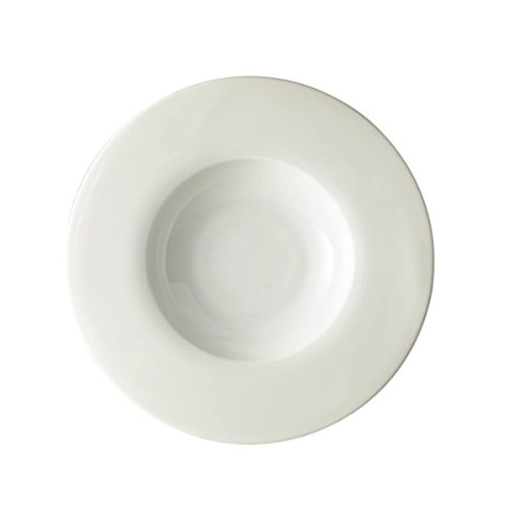Genware NEV-178230 Royal Wide Rim Pasta Plate, 30 cm (Pack of 6)