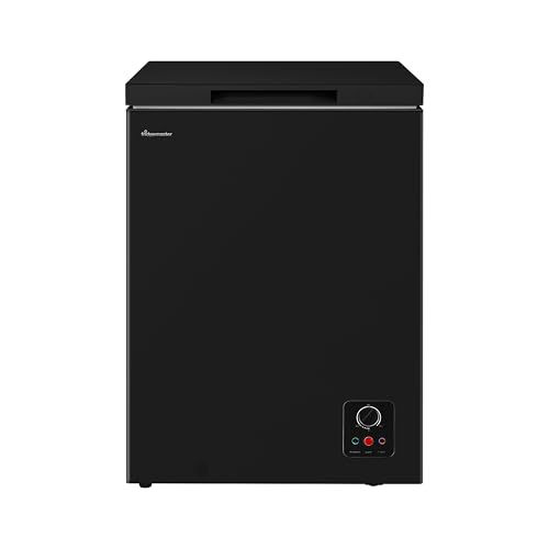 Fridgemaster MCF100EB 97L Chester Freezer 4 Star Freezer Rating - 44.4D x 57.8W x 85.8H cm Black - E Rated