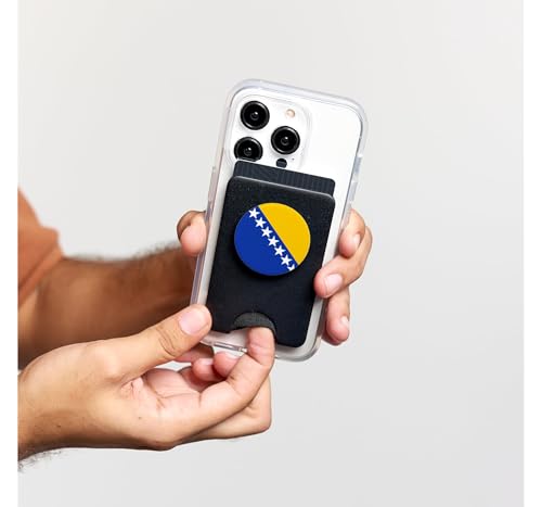 BiH PopWallet MagSafe protégez vos cartes drapeau Bosnie - 5