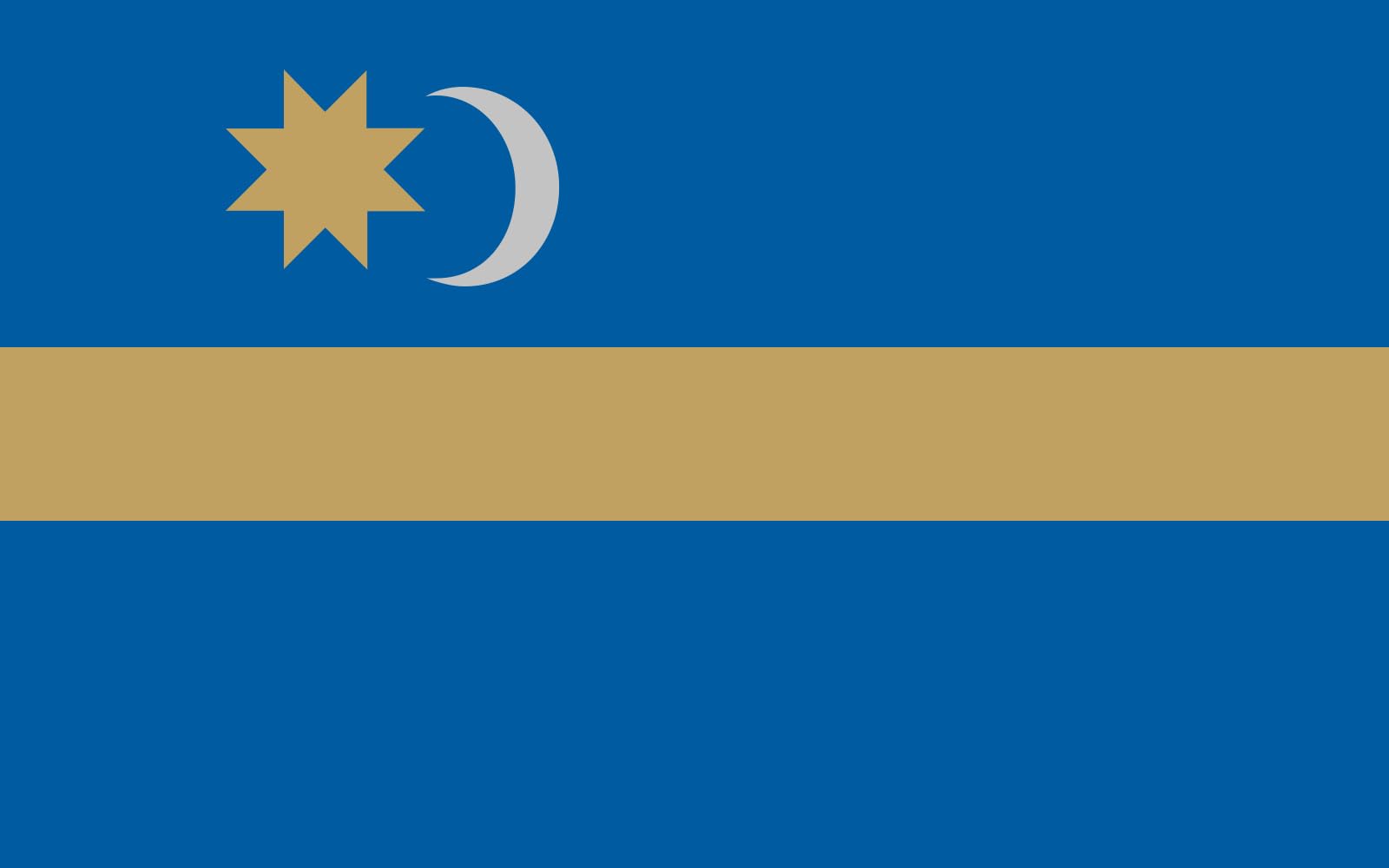 Bandera XL Tierra Szekler (Consejo Nacional Szekler) | bandera