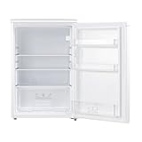 Comfee RCD133WH3(E) Kühlschrank, 131L Kühlschrank ohne Gefrierfach, Inverter-Kompressor, Obst-und Gemüsefach, 84.5cm Hx55.3cm B, 72 kWh pro Jahr, Einstellbare Temperaturregelung, verstellbare Füße