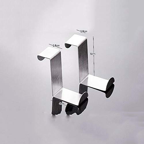 Youfui Over Door Hooks Rack Heavy Duty S/Z Hook, Pack Of 6 #TOP5
