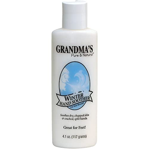 Grandma’s Winter Hand Soother Lotion – 4.1 oz Non Greasy Cream For People with Dry Hands & Feet – 53124