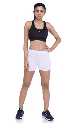 Image of Women's Solid Inner & Outer Wear Active Hot Shorts