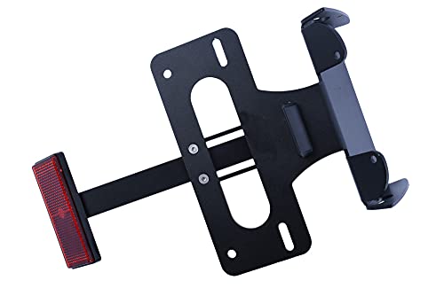 Support de plaque pour Ducati Monster pour supprimer la bavette d'origine plastique