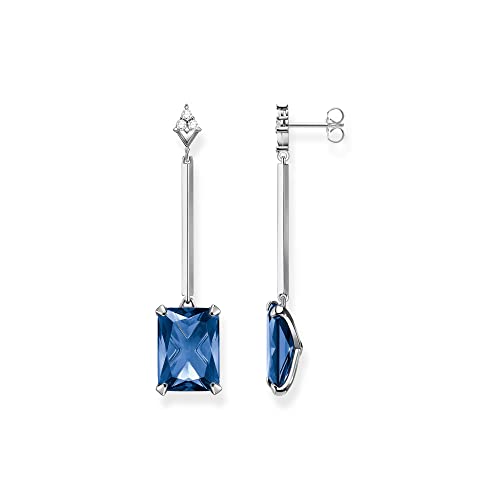Boucles d'oreilles pierre bleue Thomas Sabo en argent sterling 925 pour femme