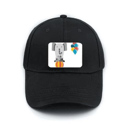 Casquette de baseball éléphant avec fermeture réglable confortable