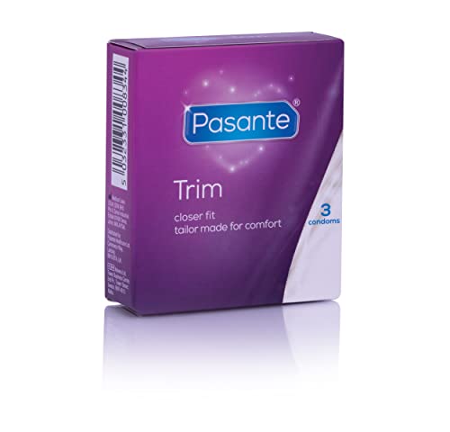 Pasante Trim (Small) Condoms - Pack of 3