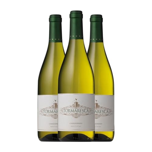 Marchesi Antinori Tormaresca Chardonnay Puglia 75 cl Vino blanco (Caja de 3 Botellas de 75 cl)