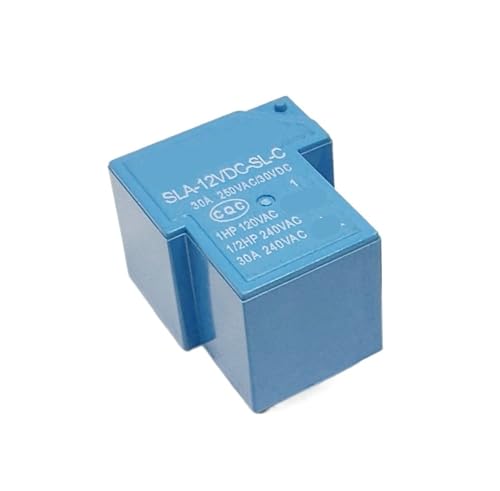 Relé SLA-12VDC-SL-C T90C6-12V de alta resistencia con 6 pines y capacidad 30A