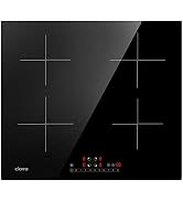CIARRA CBBIH4B 4 zones inbouw inductiekookplaat met Power Booster touch-bediening kookplaat induk...