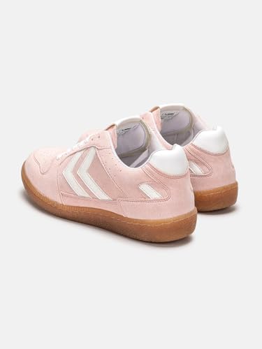 Image of hummel Ciela Casual Suede Sneaker for Women Lightweight with Synthetic Suede Enhanced Comfort Cushioned Insole and Slip-Resistance Work and Play Business Casual Shoes