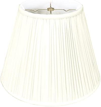 Royal Designs Deep Empire Collect Pleat Primary Lamp Shade, Vintage Gold, 9 x 18 x 14