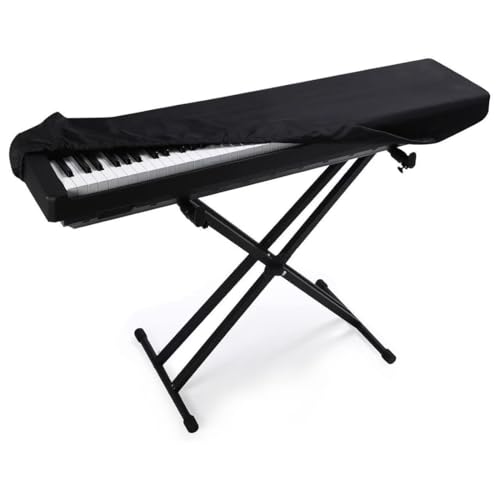 JYNXOR 1 pcs Housse pour Piano 88 Touches, Housse de Protection Clavier Antipoussière, Couverture du Piano avec Cordon pour Protéger Touches du Clavier Piano Electronique, Anti-poussière et Lavable