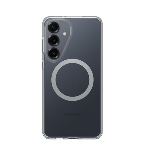 Image of OtterBox Samsung Galaxy S26+ Symmetry Series Case- Clear, Thin, Phone Case for Samsung Galaxy, Built-in Fast Charge Magnets & Rasied Edges