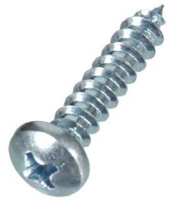 Hillman 14 in. x 3/4 in. L Phillips Pan Head Zinc-Plated Steel Sheet Metal Screws 100 1 pk