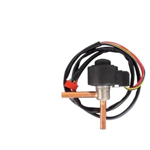 Sanhua DPFシリーズ電子膨張弁、DC12V 5/6ライン可変周波数調整弁、エアコン冷凍メンテナンス部品、R22 / R404 / R134a冷媒と互換性があります。(DPF(TS1)3.2C-6 wires)