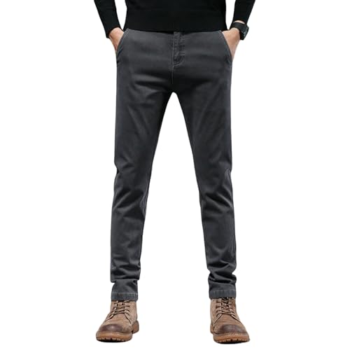 Men's Spring Autumn Korean Style Trendy Loose Straight Simple Versatile Elastic Workwear Casual Pants