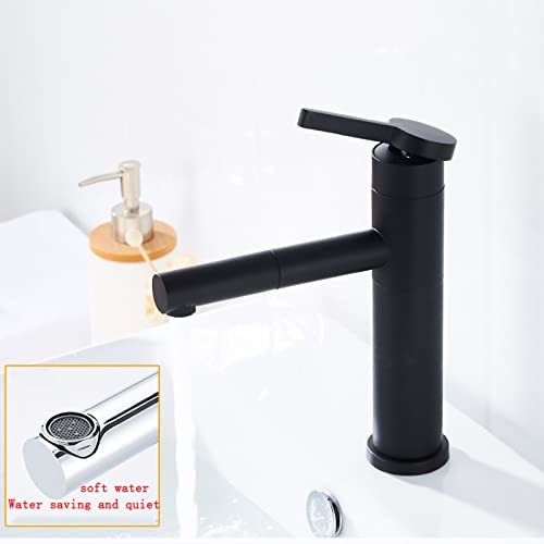 Mitigeur de lavabo rétractable multifonctionnel pour eau chaude et froide - 6