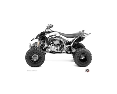 Kit déco 450 YFZ R Yamaha Kutvek blanc anti-rayures pour carrosserie quad