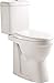 Price comparison product image VeeBath Verona Comfort Height Ceramic Push Button Flush Close Coupled Toilet WC Pan & Cistern with Soft Closing Seat