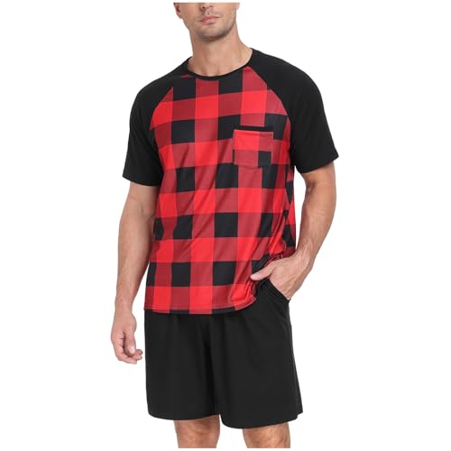 Ensemble homme col du cou rouge M : fini le stress du look estival