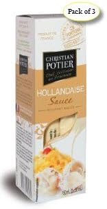 Christian Potier Hollandaise Sauce, 5.07oz, 3-Count (Pack of 3)