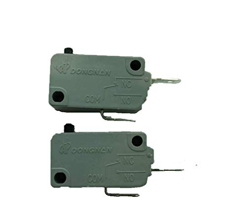 2PCS New Microwave Oven KW3A Door Micro Switch 125V/250V 16A Normally Open